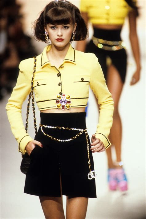 chanel collection 1995|1995 chanel spring collection.